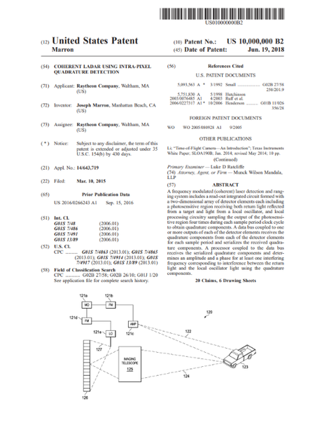 10 Millionth US Patent Issued