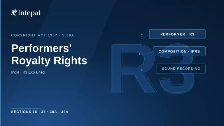 Performers’ Royalty Rights in India Explained
