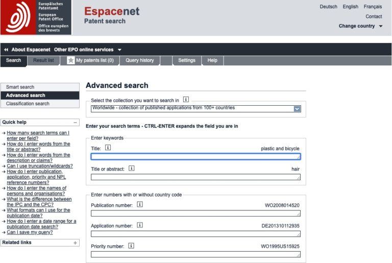 How to Conduct Patent Search in EPO?