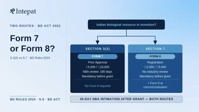 NBA Approval and Registration Before a Patent Grant in India