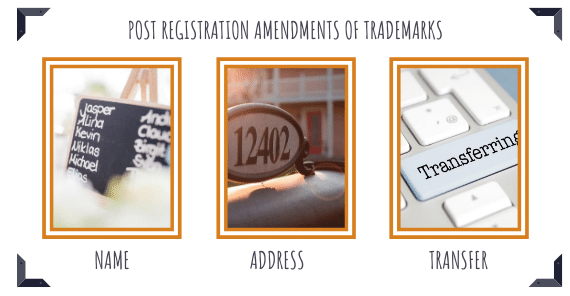 Post Registration Amendments of Trademarks