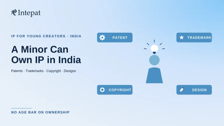 Can a Minor Own or File an IP Application in India?