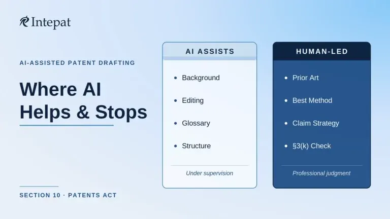 AI-Assisted Patent Drafting in India: The Legal Position