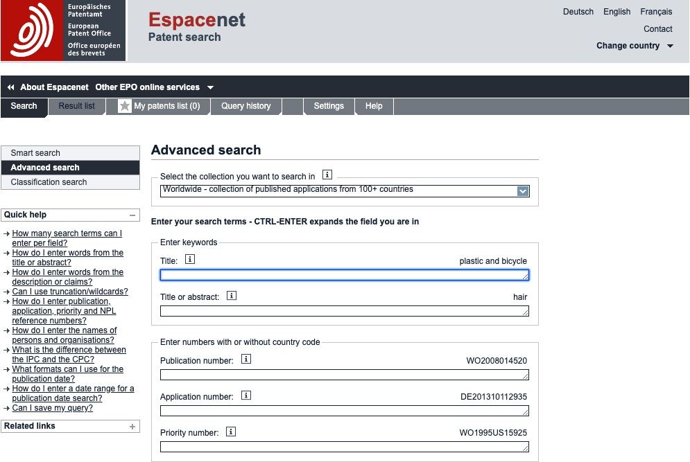 How to Conduct Patent Search in EPO?