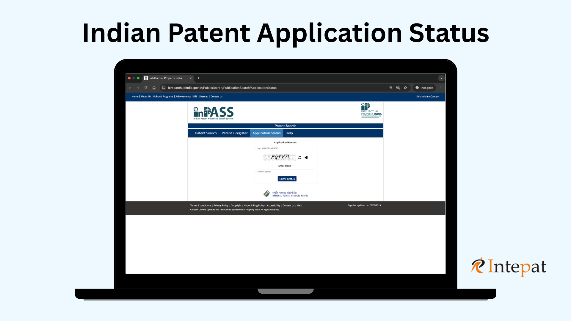 How to Check Your Indian Patent Application Status: Step-by-Step Guide (2026)