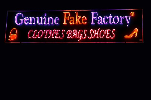 Let The Buyer Beware: An Online Fair Of Counterfeits